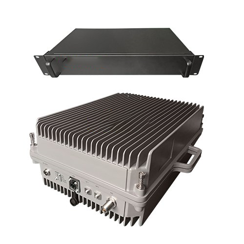  蒋湖农场TETRA800数字警用集群数字光纤直放站远近端机